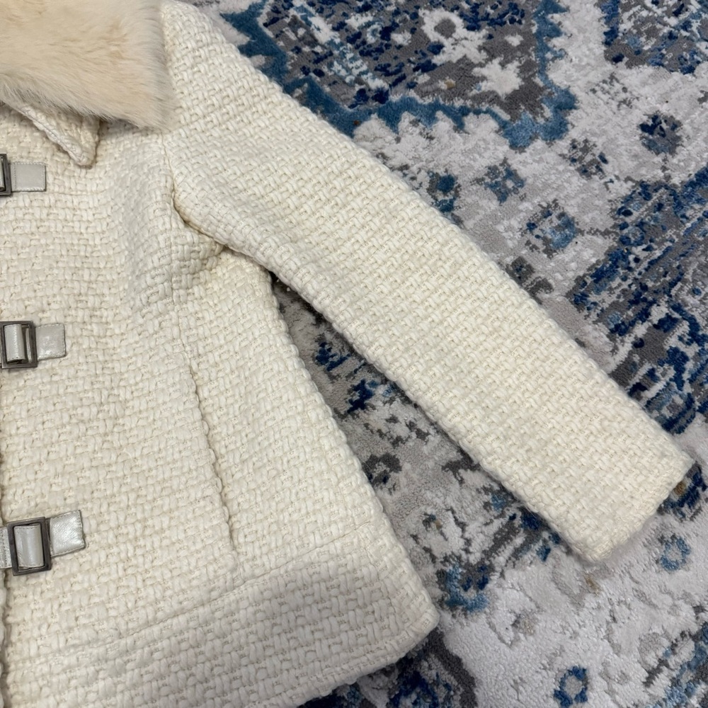 CALVIN KLEIN cream colored cardigan sweater - Picture 10 of 12